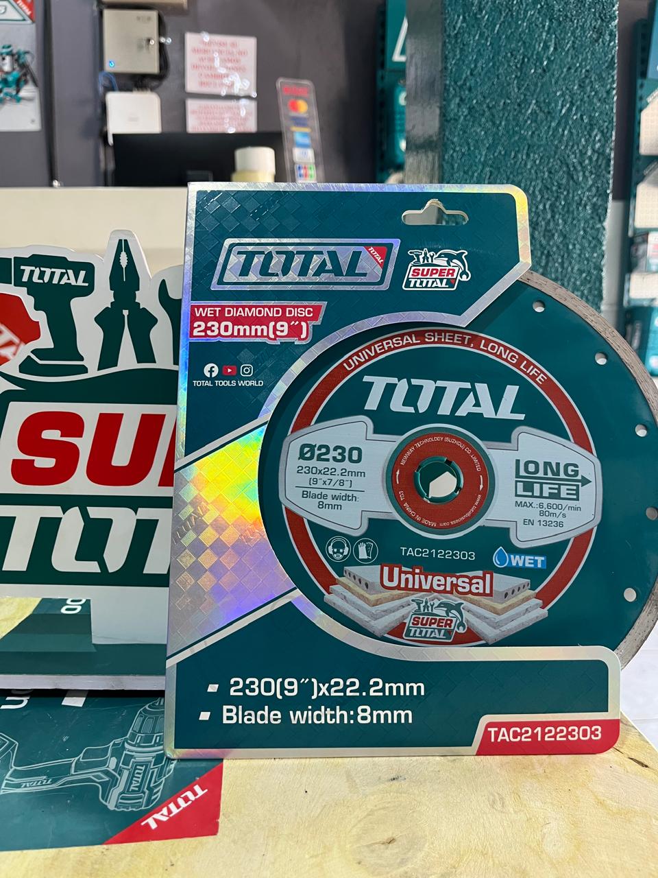 DISCO LISO CONCRETO 9" TAC2122303